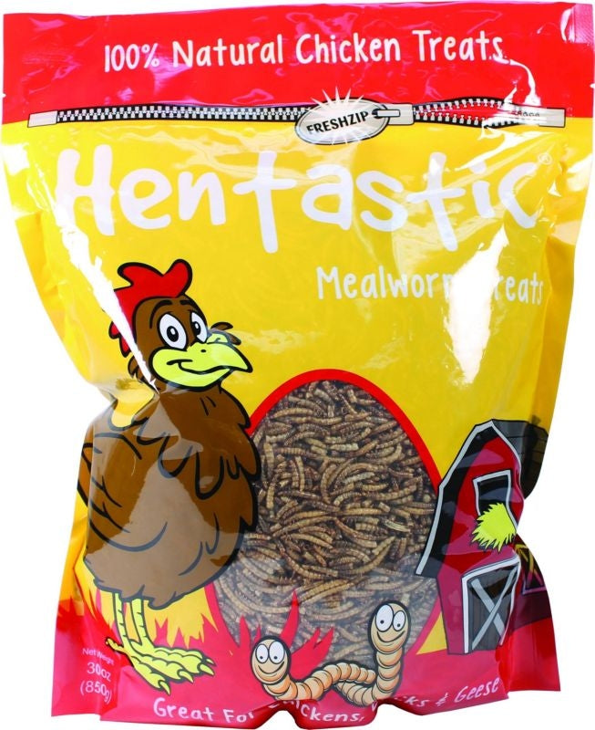 Hentastic Dried Mealworms 30oz