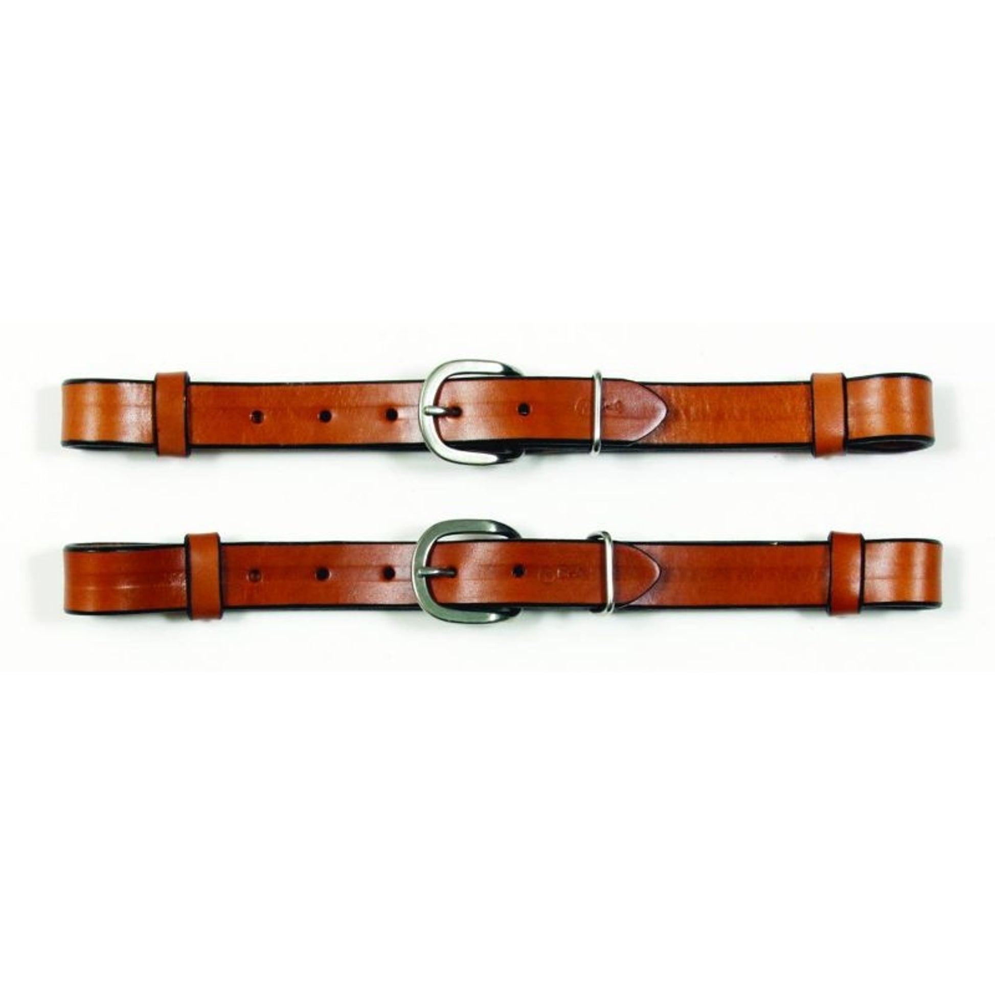 Circle Y Breast Collar Tugs 1 Brown