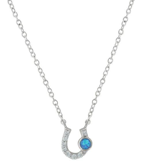 Montana Silversmiths Lightfoot Horseshoe Necklace
