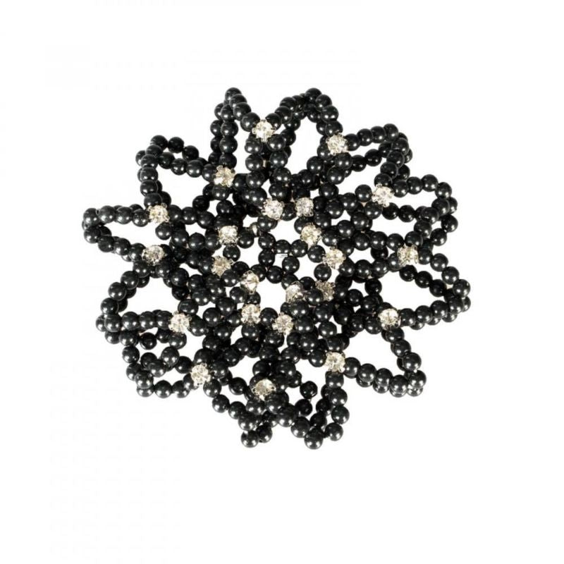 Horze Pearl Hair Net Black