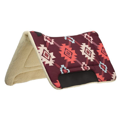 Weaver Print Fleece Pony Saddle Pad