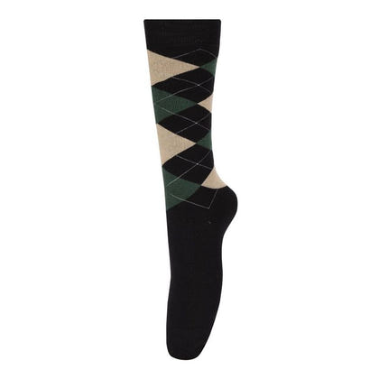 TuffRider Argyle Winter Socks