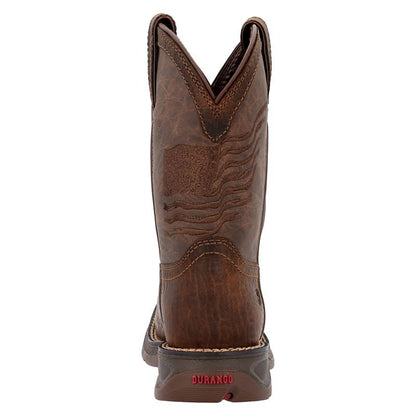 Durango Childs Lil Rebel Flag SqToe Boots