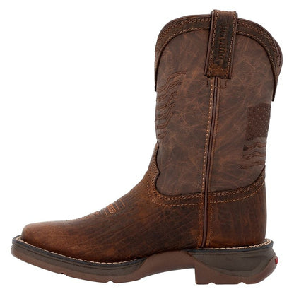Durango Youth Lil Rebel Flag SqToe Boot