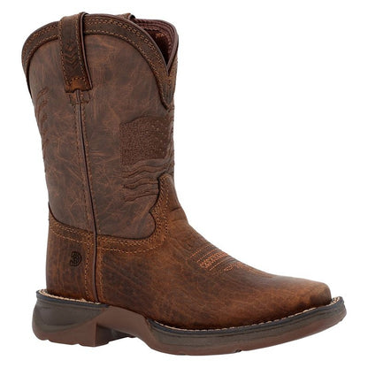 Durango Youth Lil Rebel Flag SqToe Boot