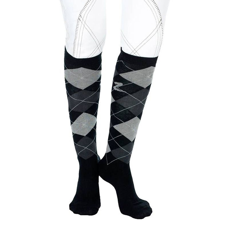 Horze Mens Holly Argyle Socks