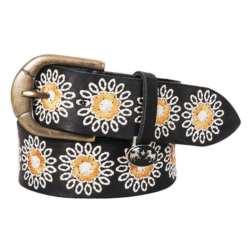 Maria Leather Belt X Large Black