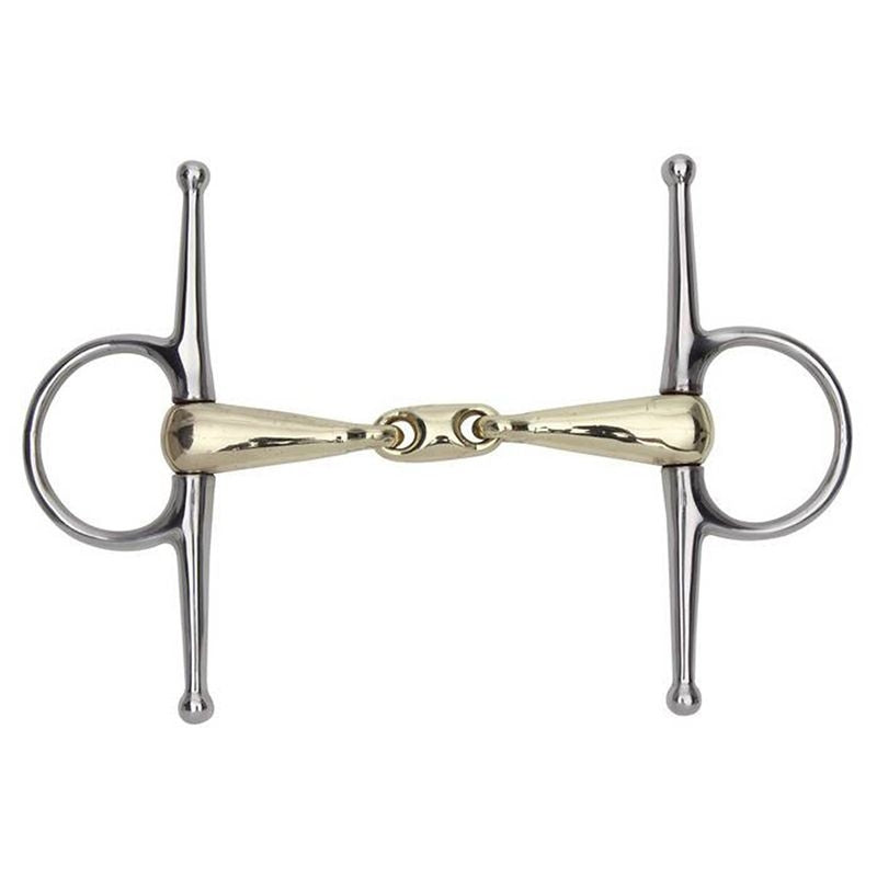 Shires Full Cheek Alloy Bit With Lozenge