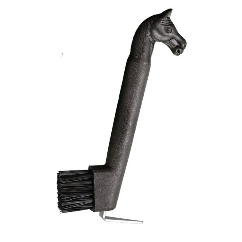 Tough1 Horse Head Hoof Pick Brush