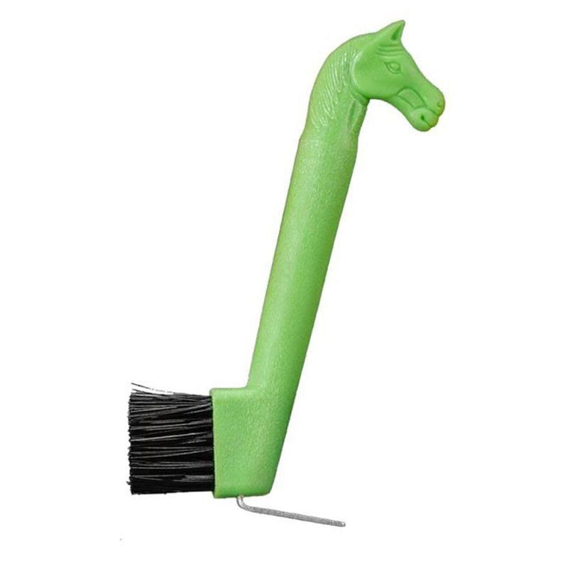 Tough1 Horse Head Hoof Pick Brush