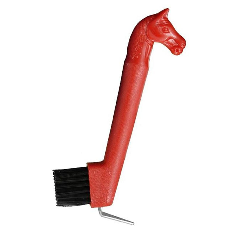 Tough1 Horse Head Hoof Pick Brush