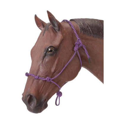 Tough1 Knotted Rope Halter with Twisted Crown