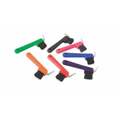 Shires Hoof Pick/Brush Black