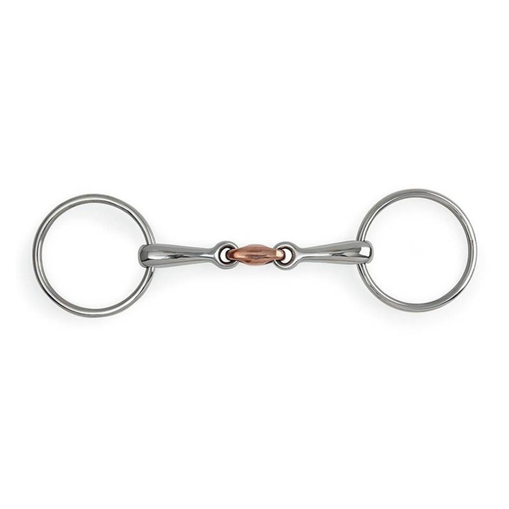 Shires Loose Ring Copper Lozenge Snaffle Bit