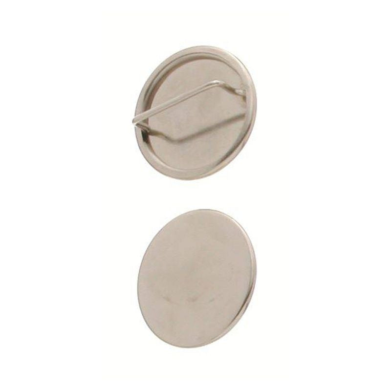 Tough1 Nickel Plated Rosettes 1.5 Brn