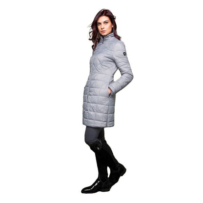 Alessandro Albanese Ladies Insula Quilted Long Coa