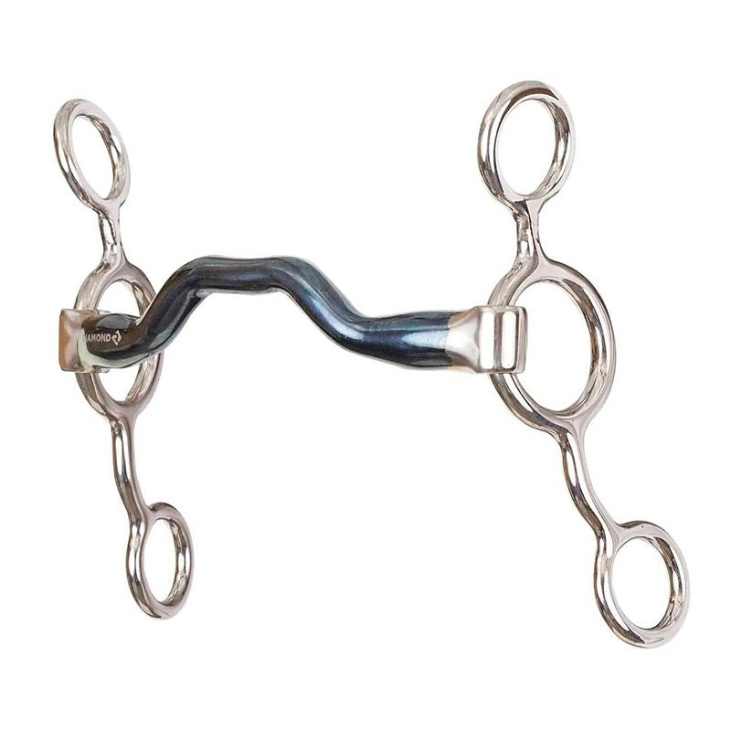 Reinsman Diamond R Jr Cowhorse Solid Low Port Bit