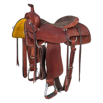 Silver Royal Split Rail Ranch Saddle