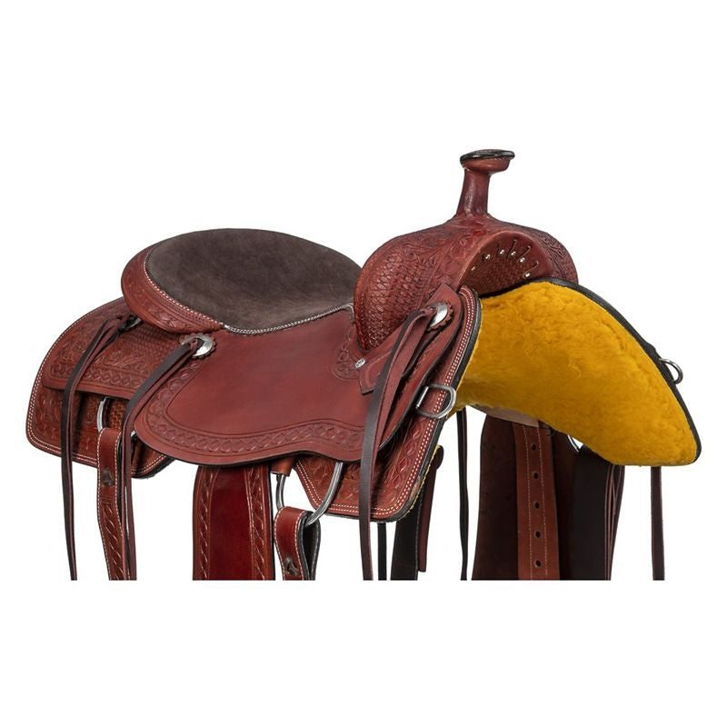 Silver Royal Split Rail Ranch Saddle