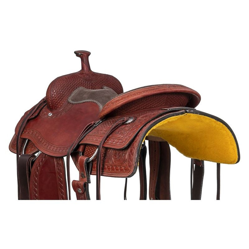 Silver Royal Split Rail Ranch Saddle
