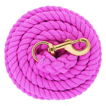 Solid Color Cotton Lead Rope 10 Foot