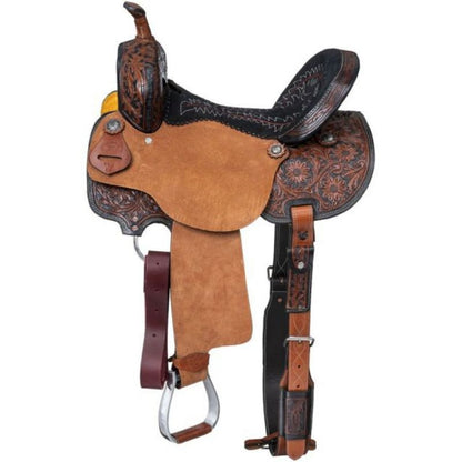 Royal King Yth Hawley Barrel Saddle Pkg