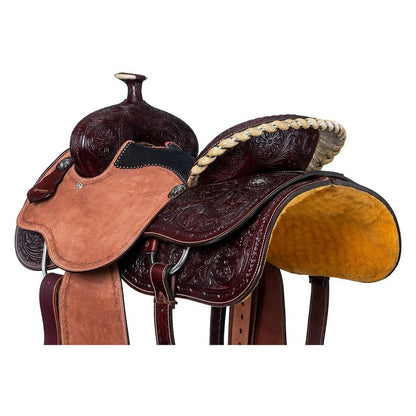 Silver Royal Youth High Plains Roper Saddle Pkg