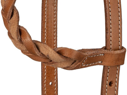 Royal King Braided Leather 1 Ear Headstall