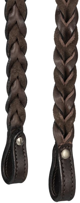 Royal King Braided Leather 1 Ear Headstall