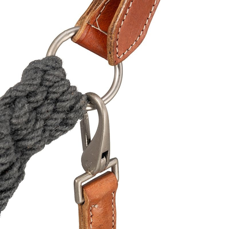 Tough1 Wool String Leather Halter