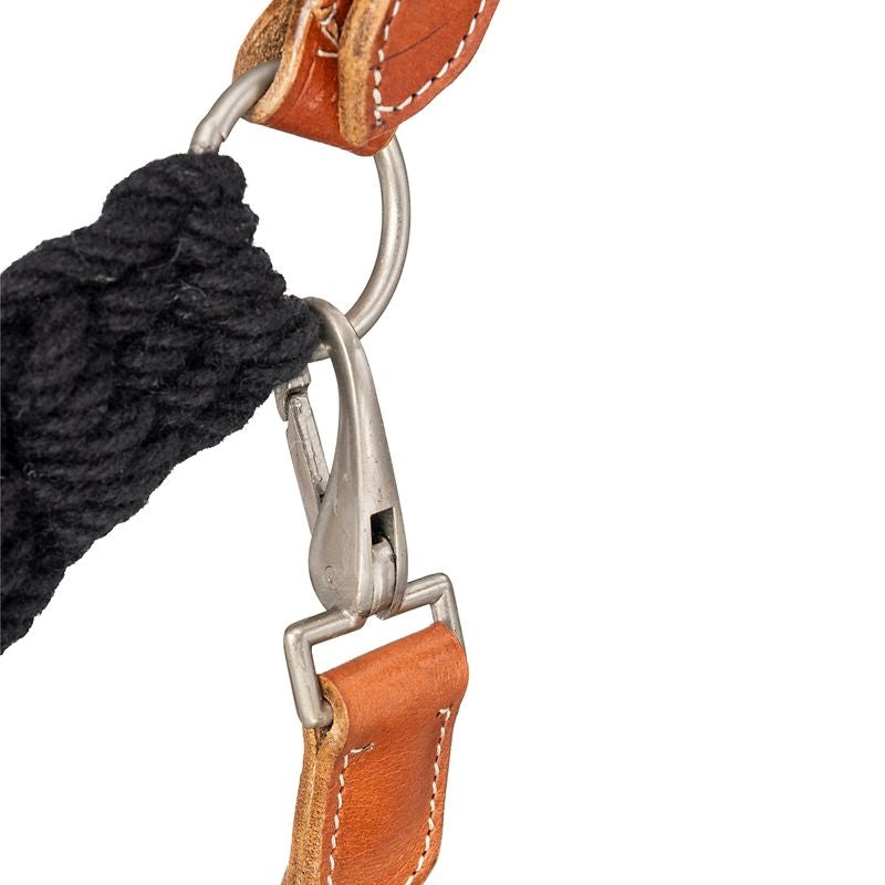 Tough1 Wool String Leather Halter