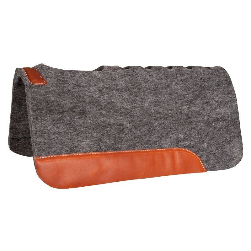 Mustang Wool Pad Vent Holes Top Grain Wear Leather