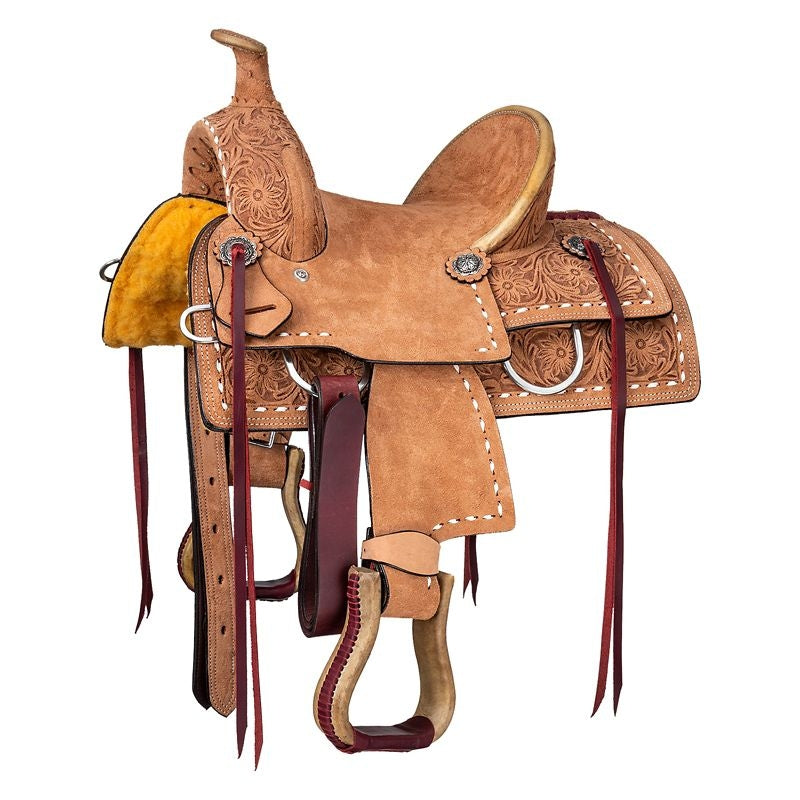 Royal King Youth Kirby Roping Saddle Package
