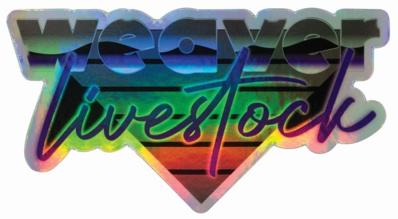Weaver Livestock Stickers