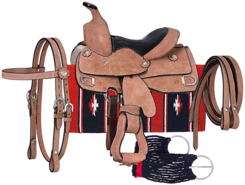 Silver Royal Miniature Training Saddle Package