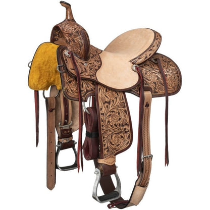 Silver Royal Youth Moulton Barrel Saddle
