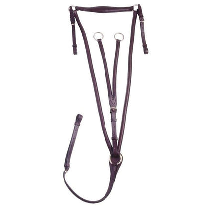 S Fox Raised Running Breast/Martingale