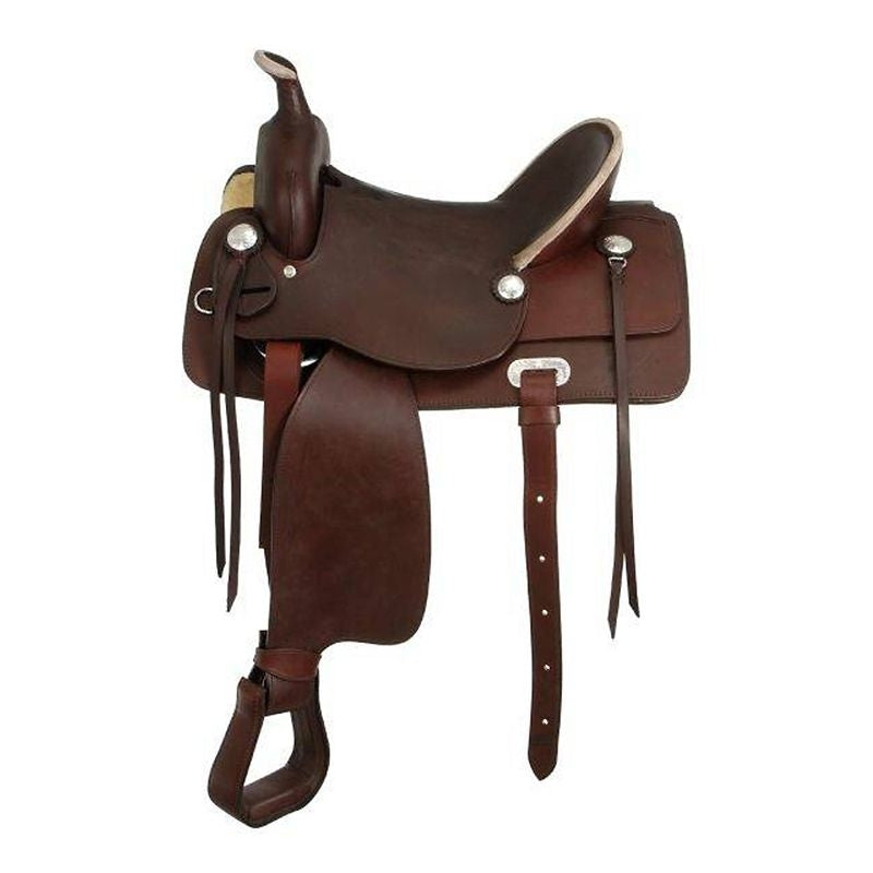 King Series AA Hard Seat Trail Saddle Package