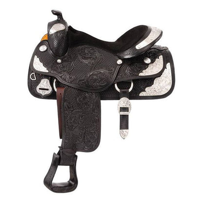 SRoyal Yth Challenger Silver Show Saddle