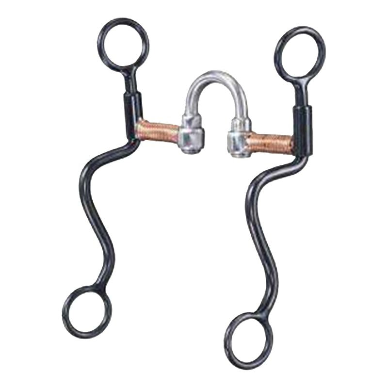 Tough1 S Shank Sweet Iron Correction Snaffle 5 Brn