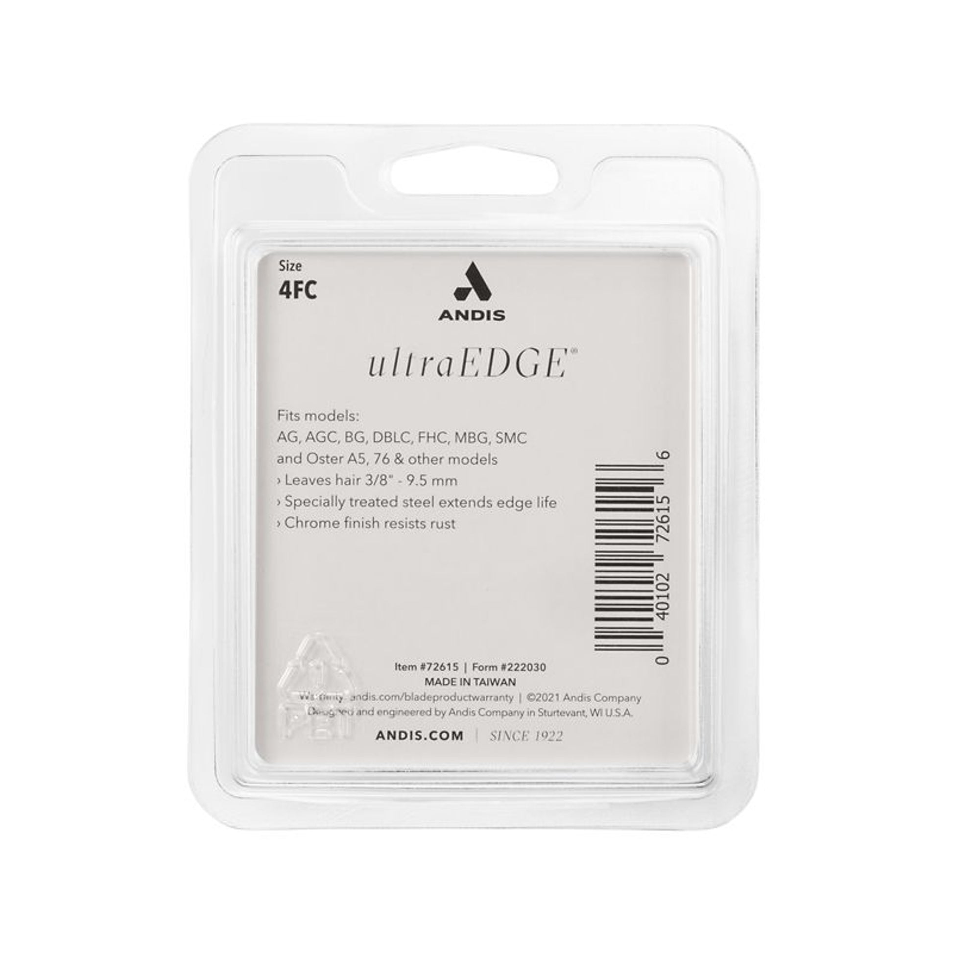 Andis Ultra Edge Clipper Blades size 4FC