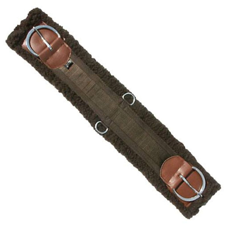 Fleece Cinch With Leather Reinforcements
