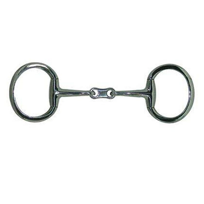 Coronet French Link Flat Ring Eggbutt Snaffle Bit