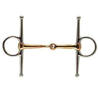 Coronet Copper Mouth Full Cheek Snaffle Bit