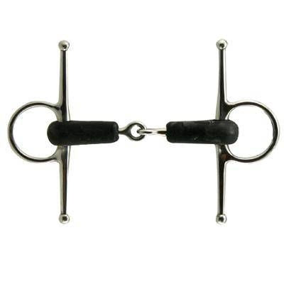Coronet Hard Rubber Full Cheek Snaffle Bit