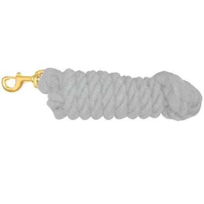 Cotton Lead Rope With Brass Snap