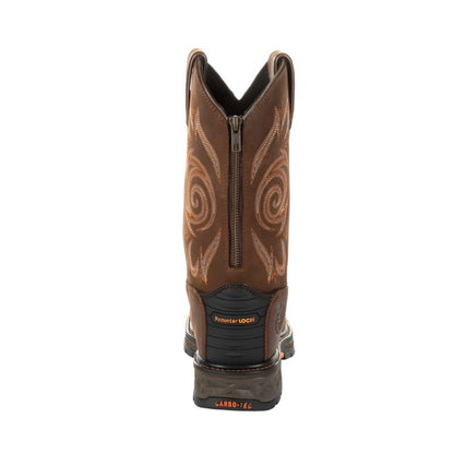 Georgia Boot Mens SqToe Steel Toe Boot