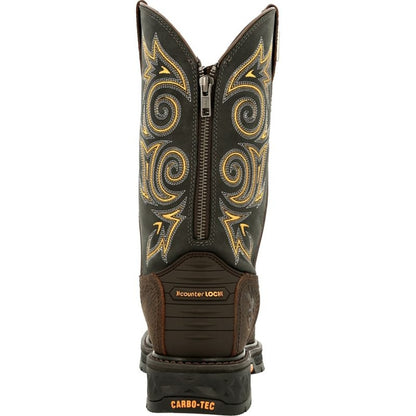 Georgia Boot Mens Sq Toe Steel Toe Boot