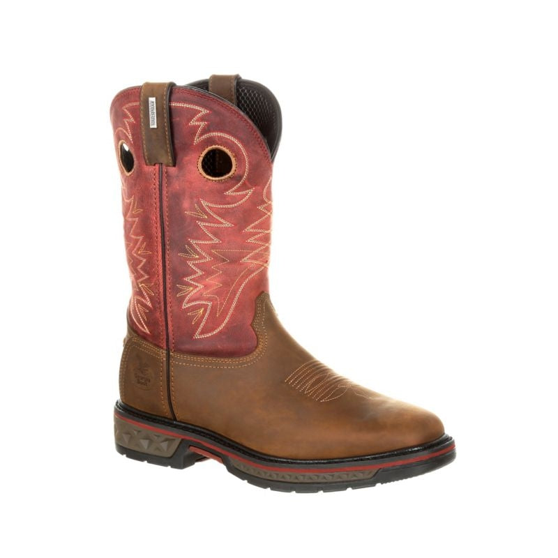 Georgia Boot Mens WP Square Toe Boots