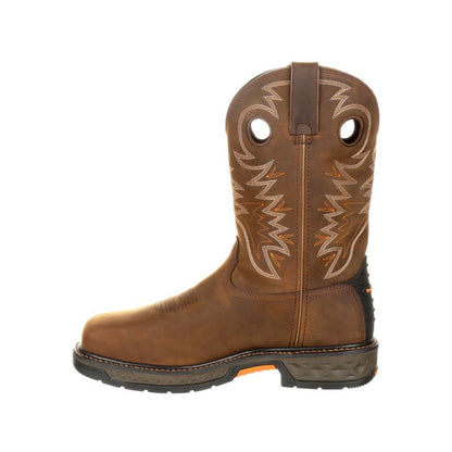 Georgia Boot Mens Alloy Sq Toe Boots